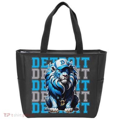 All Grit Retro Lion Lover Tote Bag