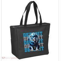 All Grit Retro Lion Lover Tote Bag thumb 2
