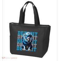 All Grit Retro Lion Lover Tote Bag thumb 3