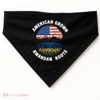 American Grown Rwandan Roots USA-Made Doggie Bandana thumb 0