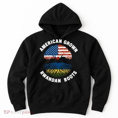 American Grown Rwandan Roots Hoodie