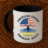American Grown Rwandan Roots Coffee Mug thumb 2