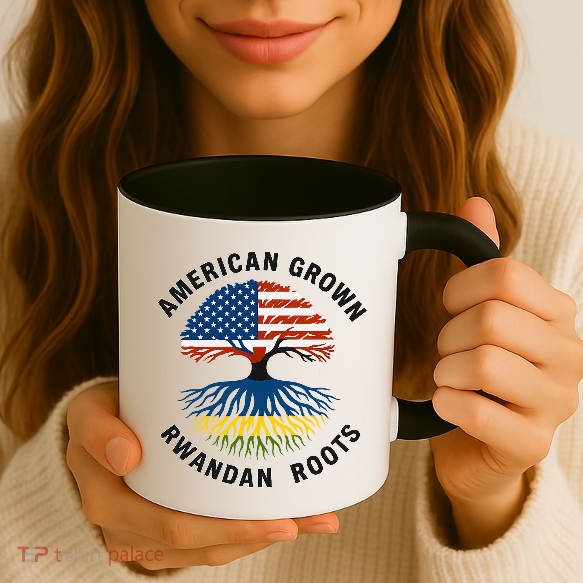 American Grown Rwandan Roots Coffee Mug