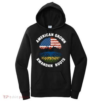 American Grown Rwandan Roots Women's Hoodie