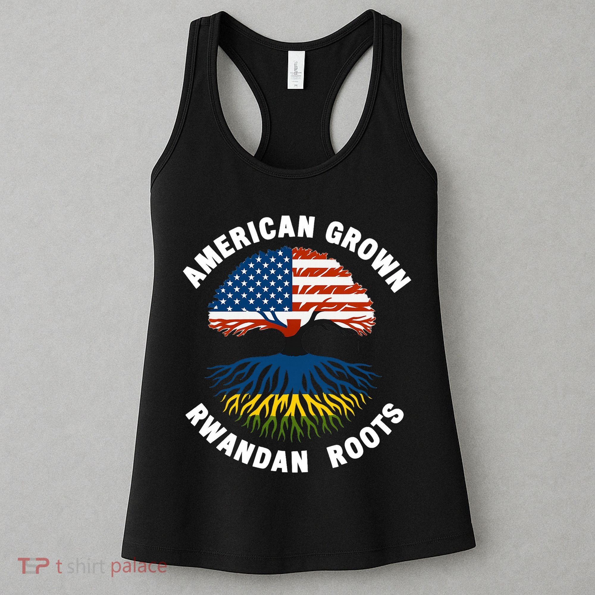 American Grown Rwandan Roots Women's Tank Top