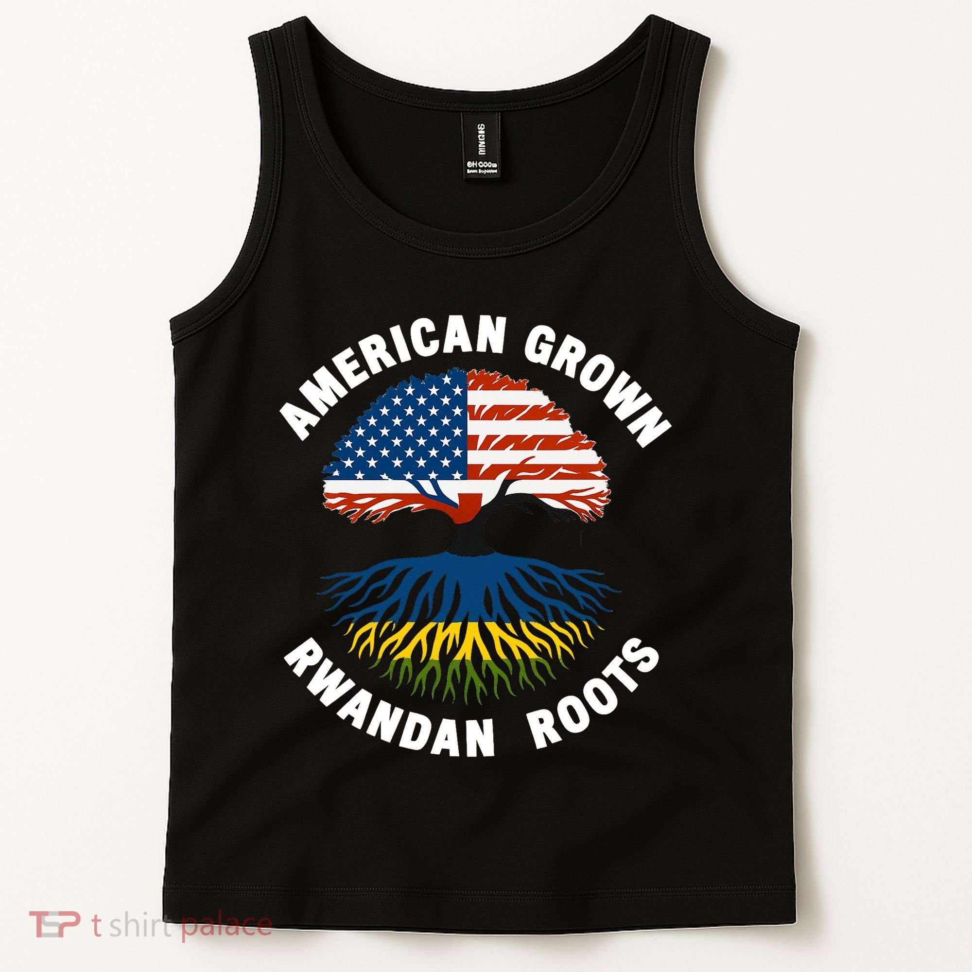 American Grown Rwandan Roots Tank Top