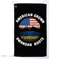 American Grown Rwandan Roots Golf Towel thumb 0