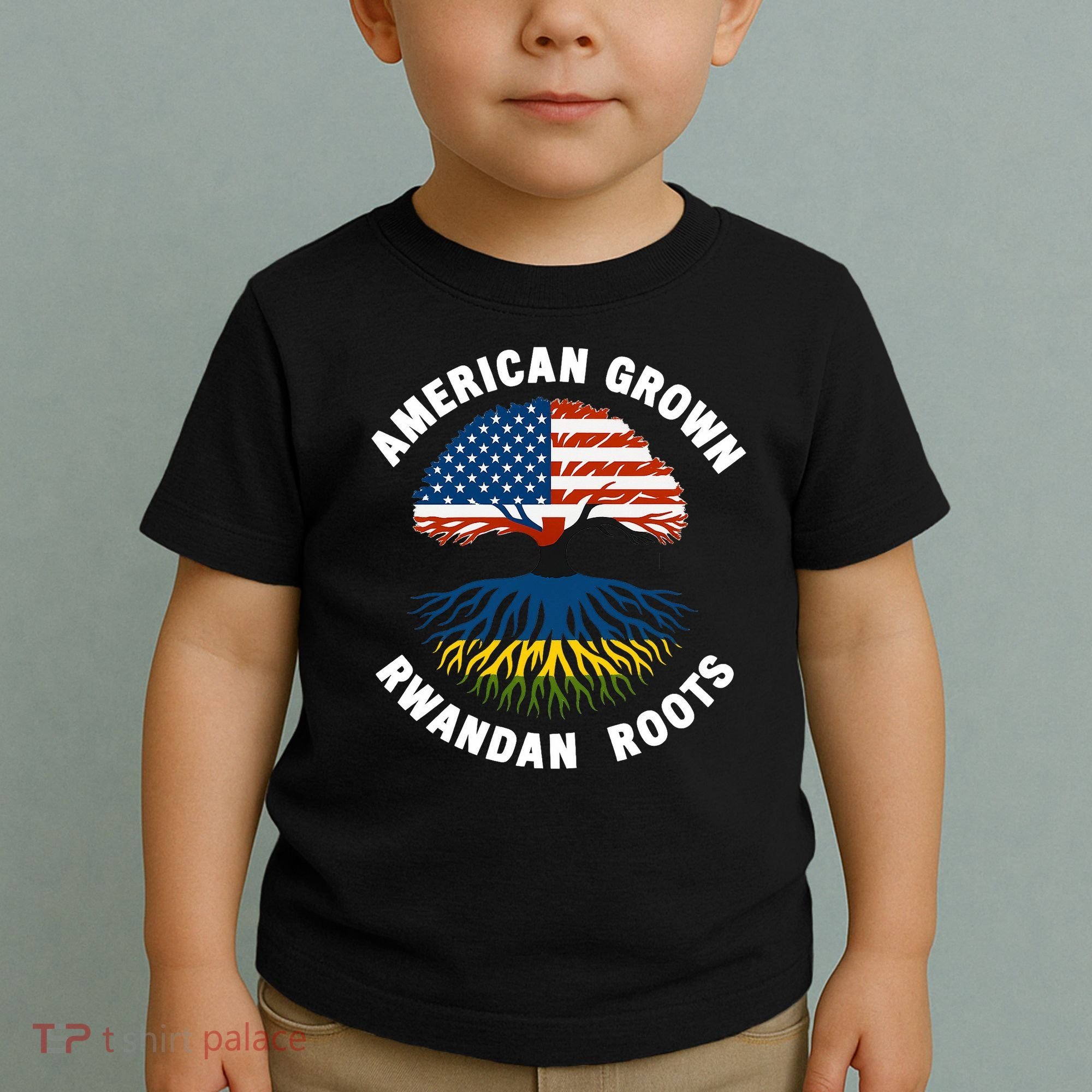 American Grown Rwandan Roots Toddler T-Shirt