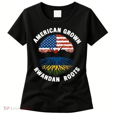 American Grown Rwandan Roots Women's T-Shirt
