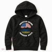 American Grown Rwandan Roots Kids Hoodie thumb 0