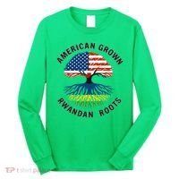 American Grown Rwandan Roots Long Sleeve Shirt thumb 0