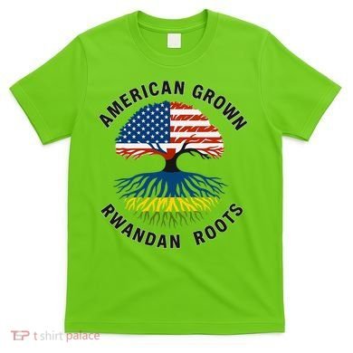 American Grown Rwandan Roots T-Shirt