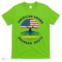 American Grown Rwandan Roots T-Shirt thumb 0