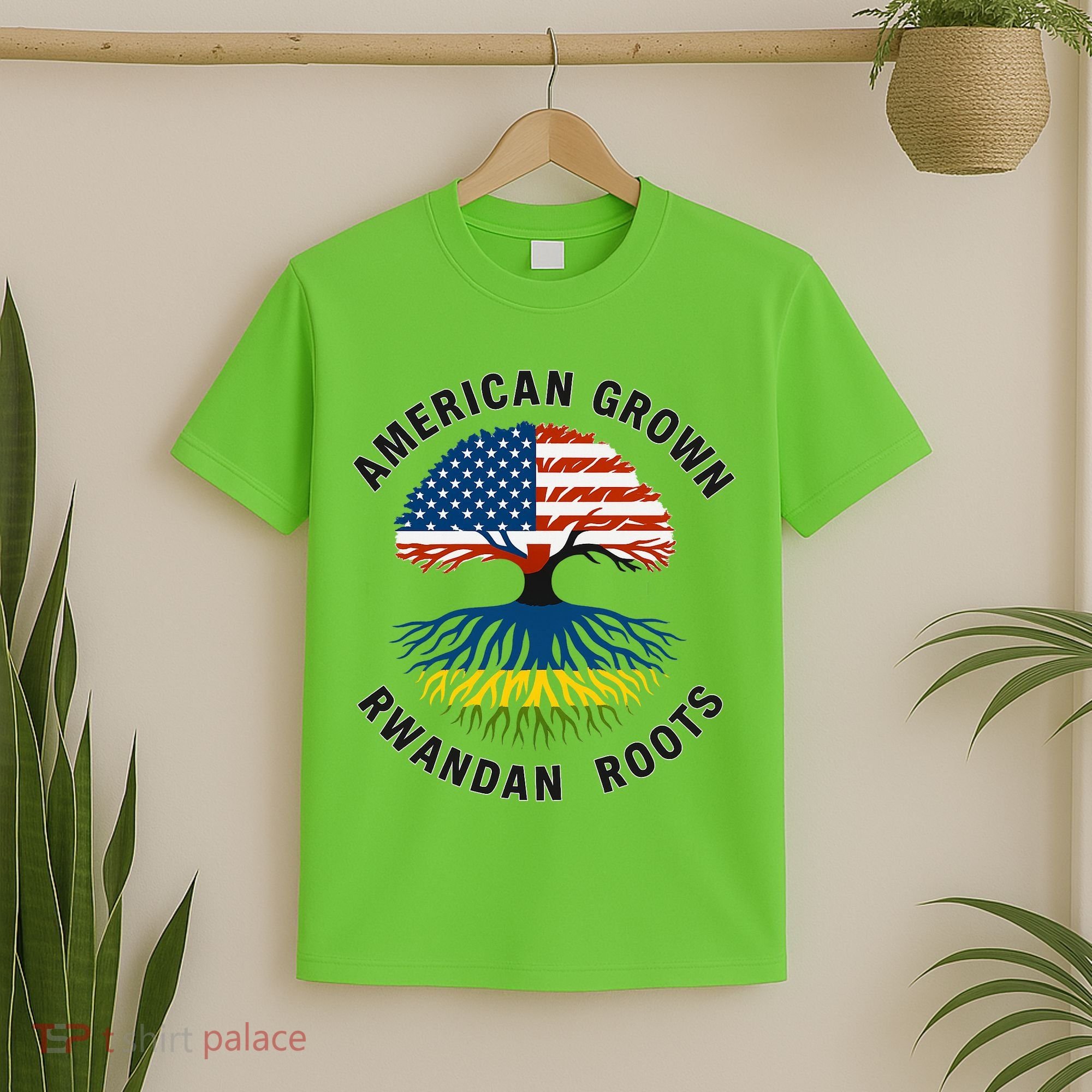 American Grown Rwandan Roots T-Shirt