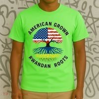 American Grown Rwandan Roots T-Shirt thumb 3