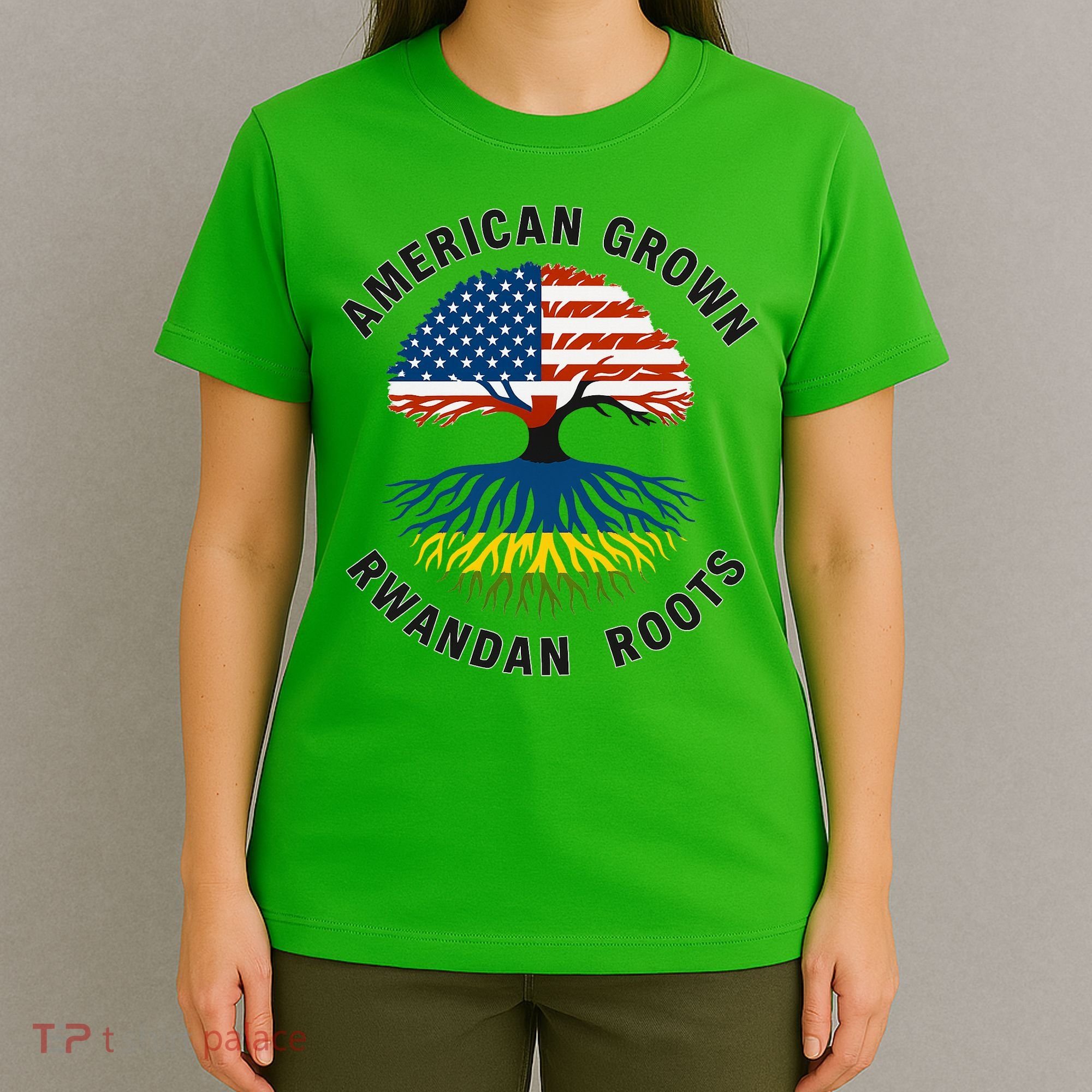 American Grown Rwandan Roots T-Shirt