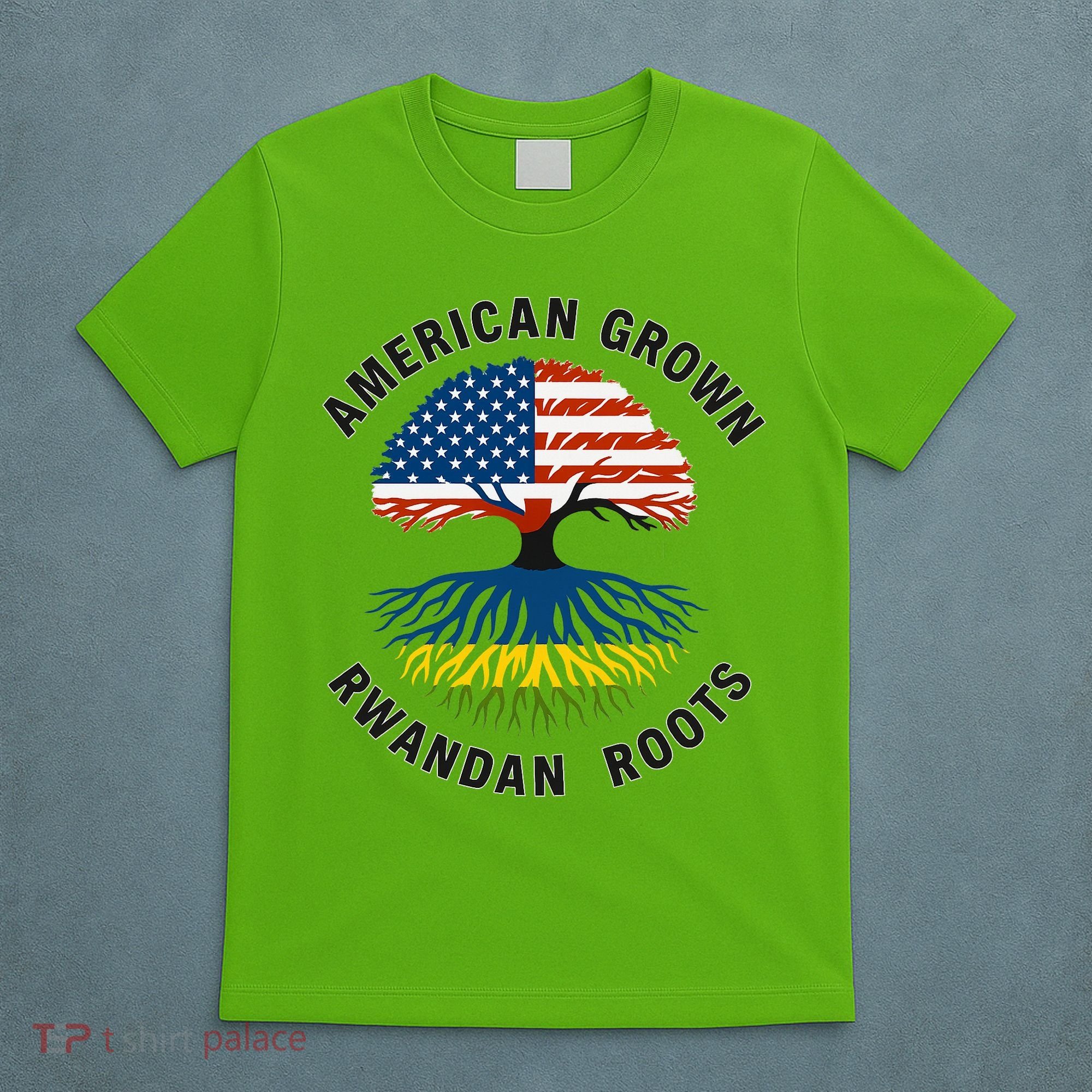 American Grown Rwandan Roots T-Shirt
