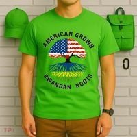 American Grown Rwandan Roots T-Shirt thumb 6