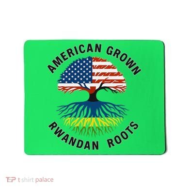 American Grown Rwandan Roots Mousepad