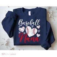 American Game Retired Baseball Nana Grandmother Baseball Sweatshirt thumb 2