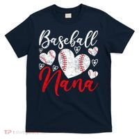 American Game Retired Baseball Nana Grandmother Baseball T-Shirt thumb 0
