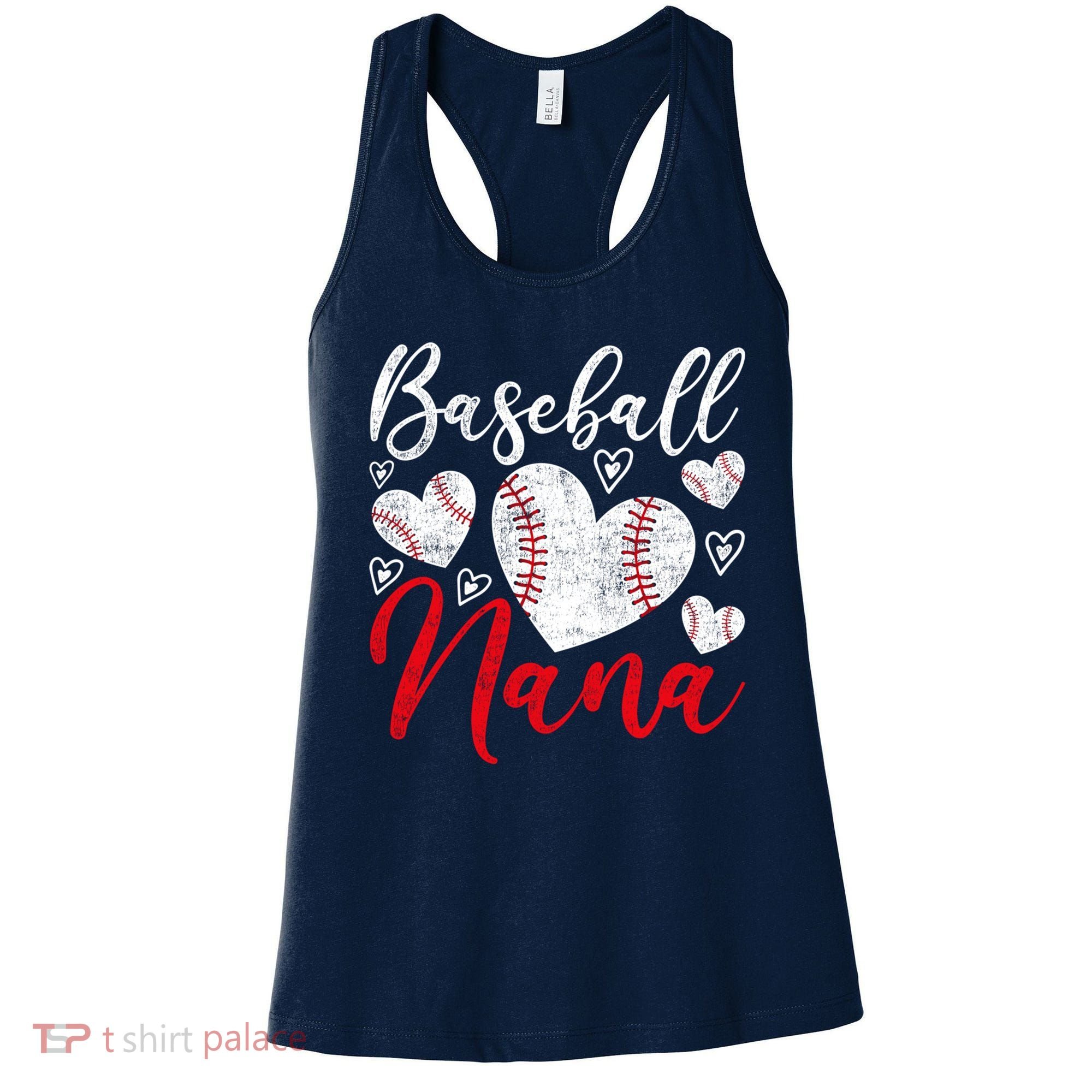 American Game Retired Baseball Nana Grandmother Baseball Women's Tank Top