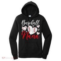 American Game Retired Baseball Nana Grandmother Baseball Mother's Day Women's Hoodie thumb 0