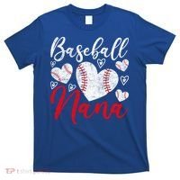 American Game Retired Baseball Nana Grandmother Baseball Mother's Day T-Shirt thumb 0