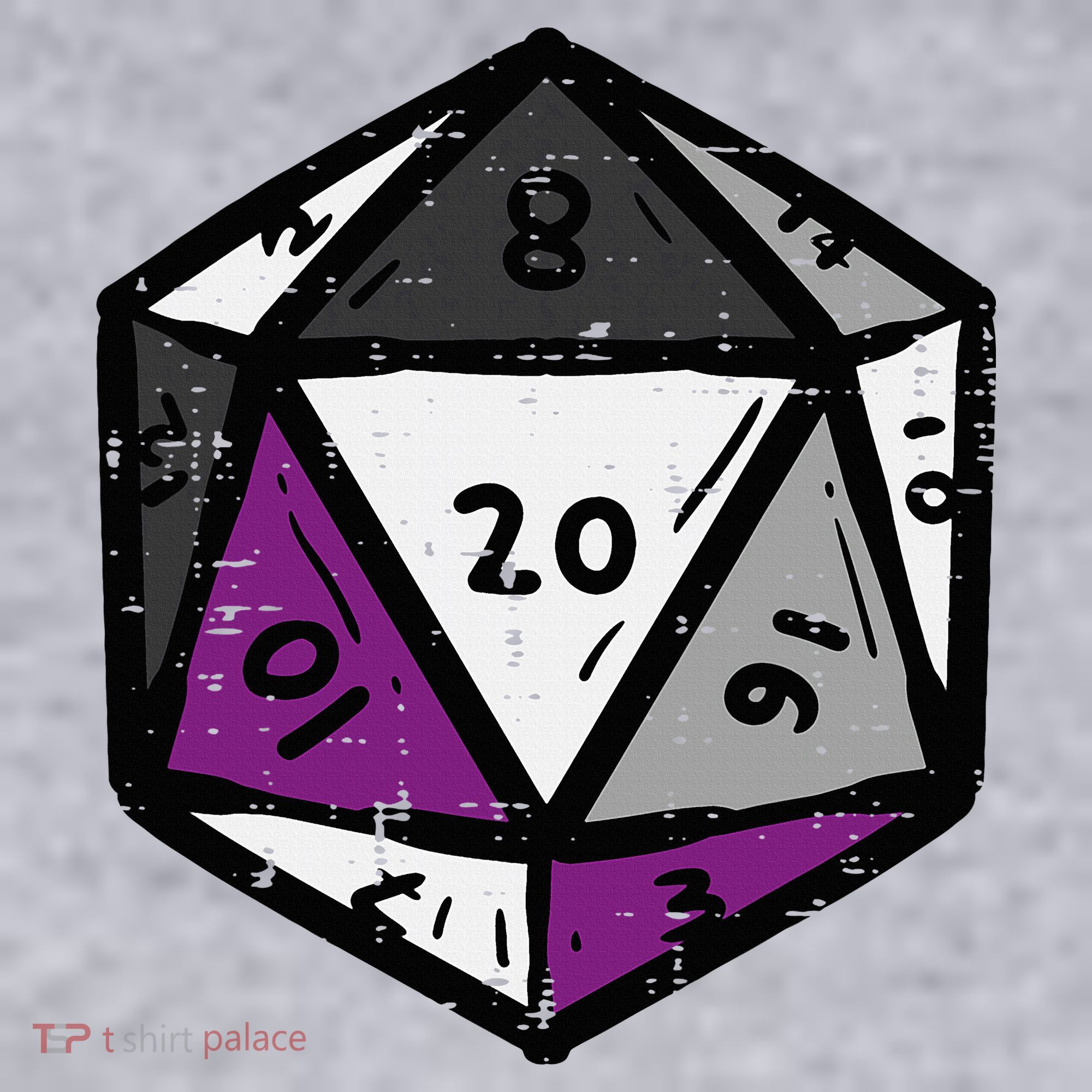 Asexual Gamer Rpg Dice Ace Pride Flag Lgbtq Women's Sweatshirt