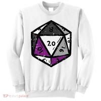 Asexual Gamer Rpg Dice Ace Pride Flag Lgbtq Sweatshirt thumb 0