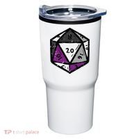 Asexual Gamer Rpg Dice Ace Pride Flag Lgbtq Tumbler thumb 0