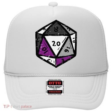 Asexual Gamer Rpg Dice Ace Pride Flag Lgbtq Hat