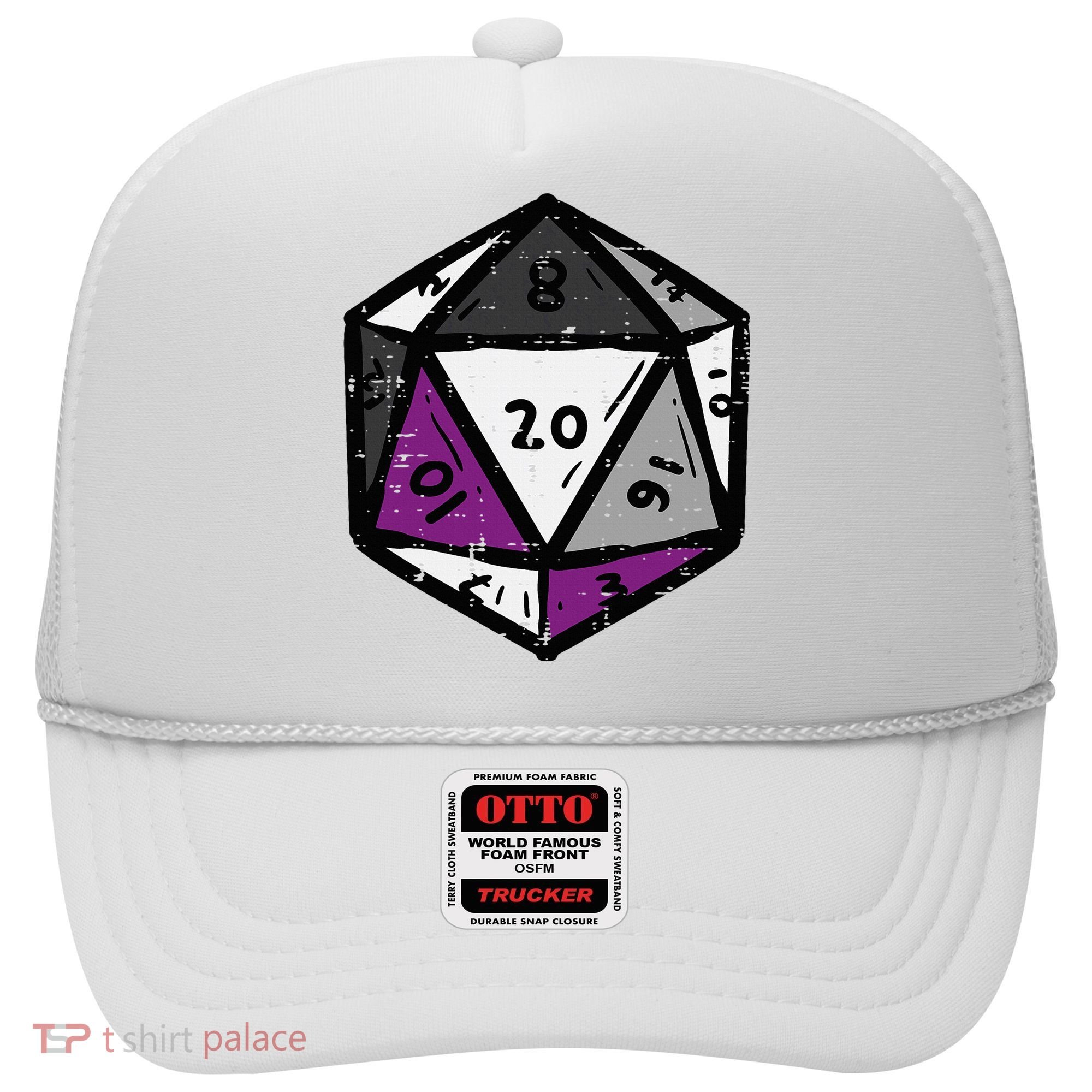 Asexual Gamer Rpg Dice Ace Pride Flag Lgbtq Hat