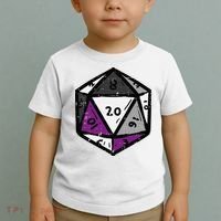 Asexual Gamer Rpg Dice Ace Pride Flag Lgbtq Toddler T-Shirt thumb 2