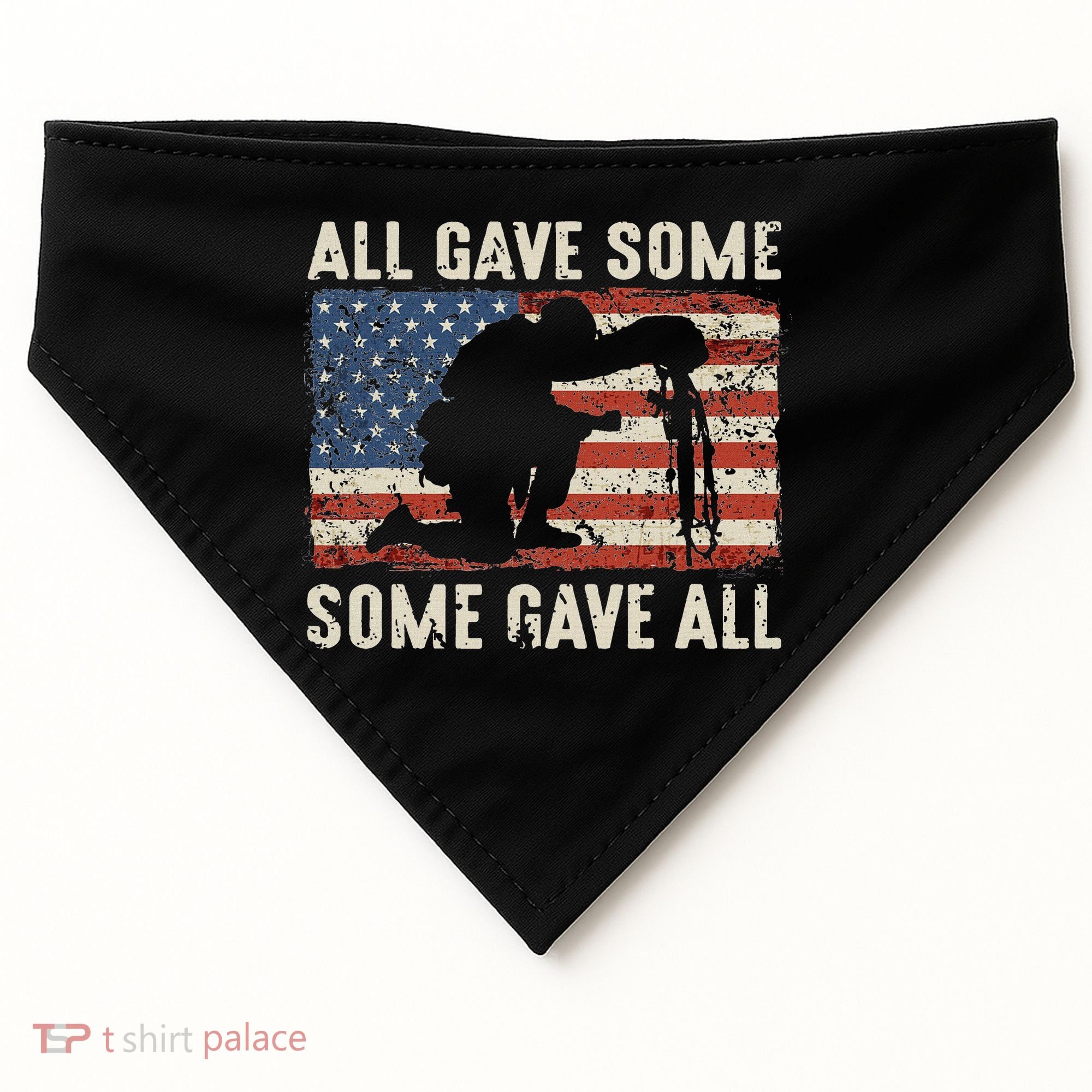 All Gave Some Some Gave All USA-Made Doggie Bandana