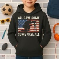 All Gave Some Some Gave All Kids Hoodie thumb 2