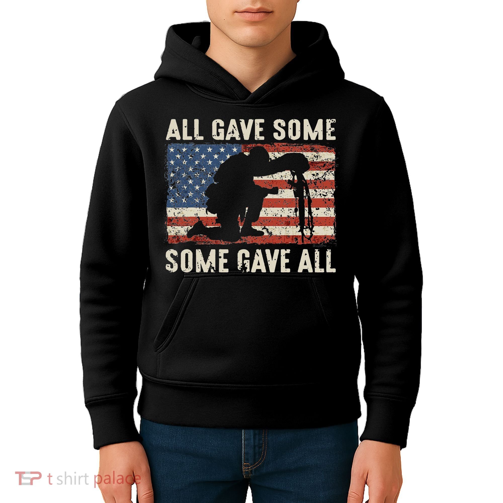 All Gave Some Some Gave All Kids Hoodie