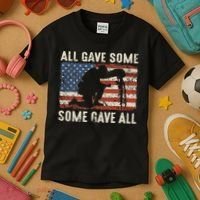 All Gave Some Some Gave All Kids T-Shirt thumb 3