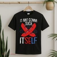 Aint Gonna Suck Itself 4th Of July Funny Sausage Patriotic T-Shirt thumb 2