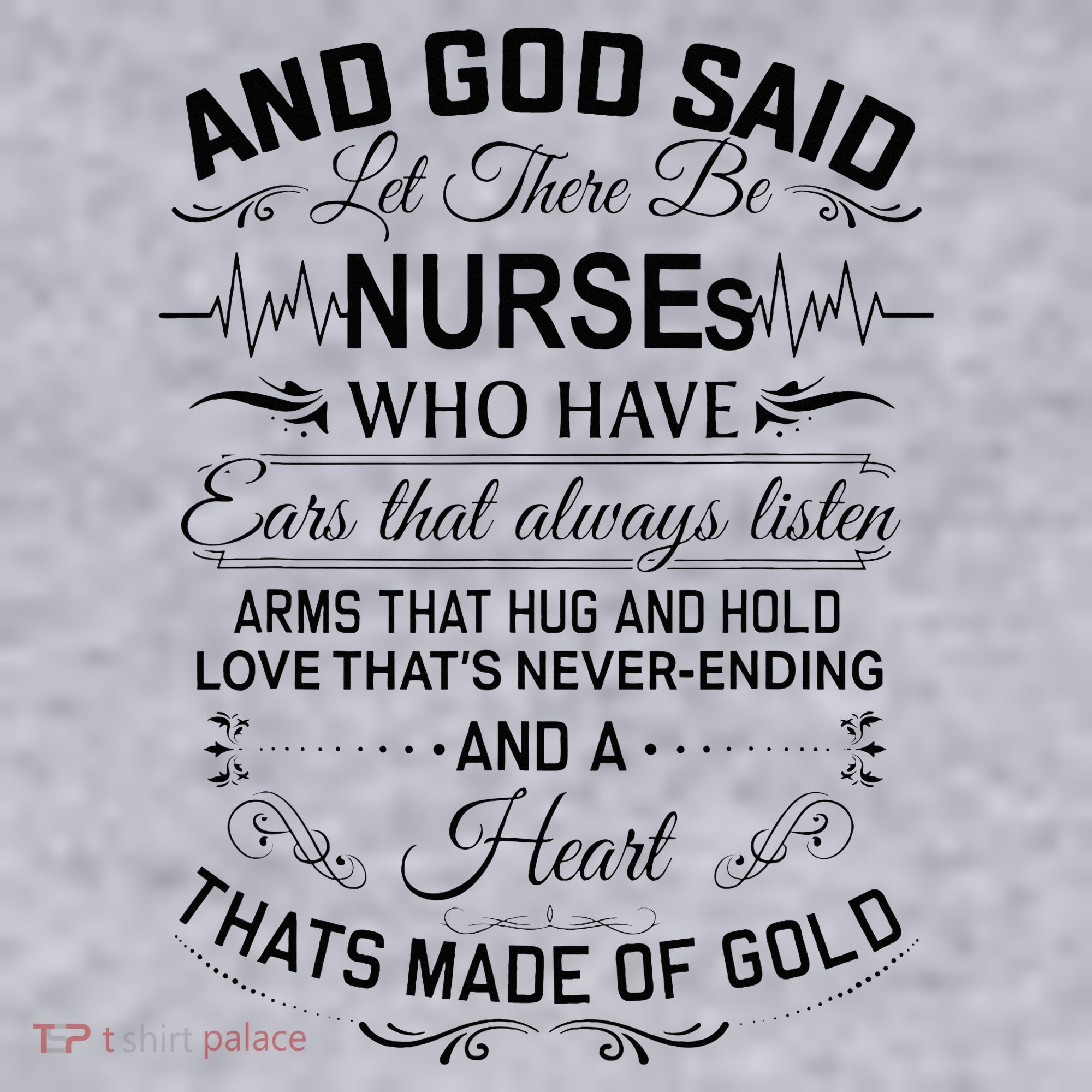 And God Said Let There Be Nurses Who Have Ears Women's Sweatshirt