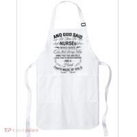 And God Said Let There Be Nurses Who Have Ears Apron thumb 0
