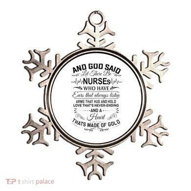 And God Said Let There Be Nurses Who Have Ears Ornament