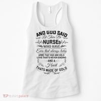 And God Said Let There Be Nurses Who Have Ears Women's Tank Top thumb 0