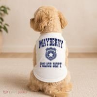 Mayberry Police Doggie Tank thumb 2