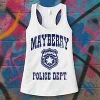 Mayberry Police Women's Tank Top thumb 3