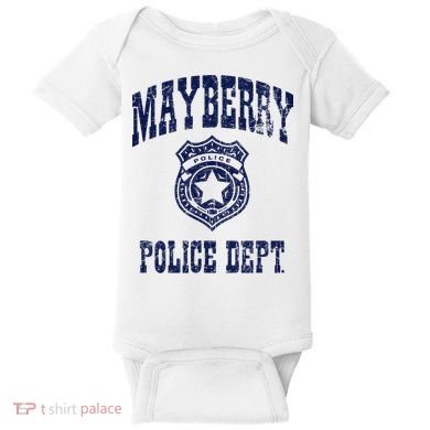 Mayberry Police Baby Bodysuit