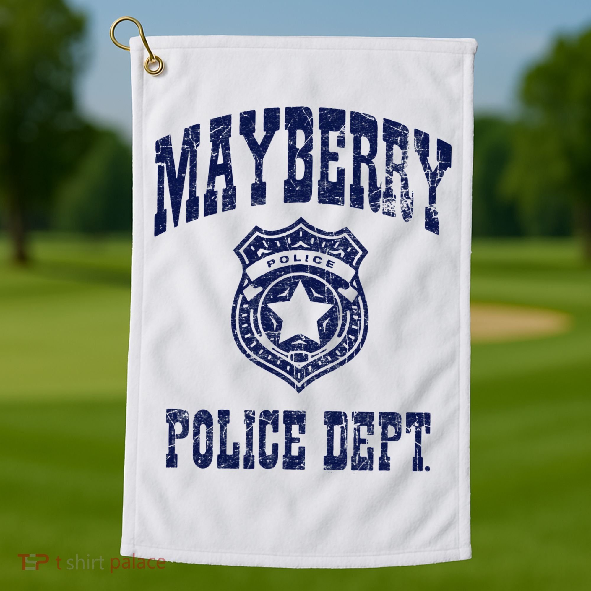 Mayberry Police Golf Towel