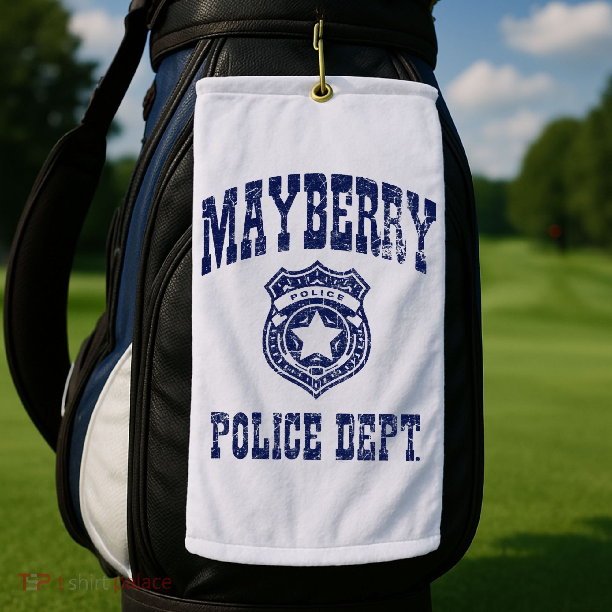 Mayberry Police Golf Towel