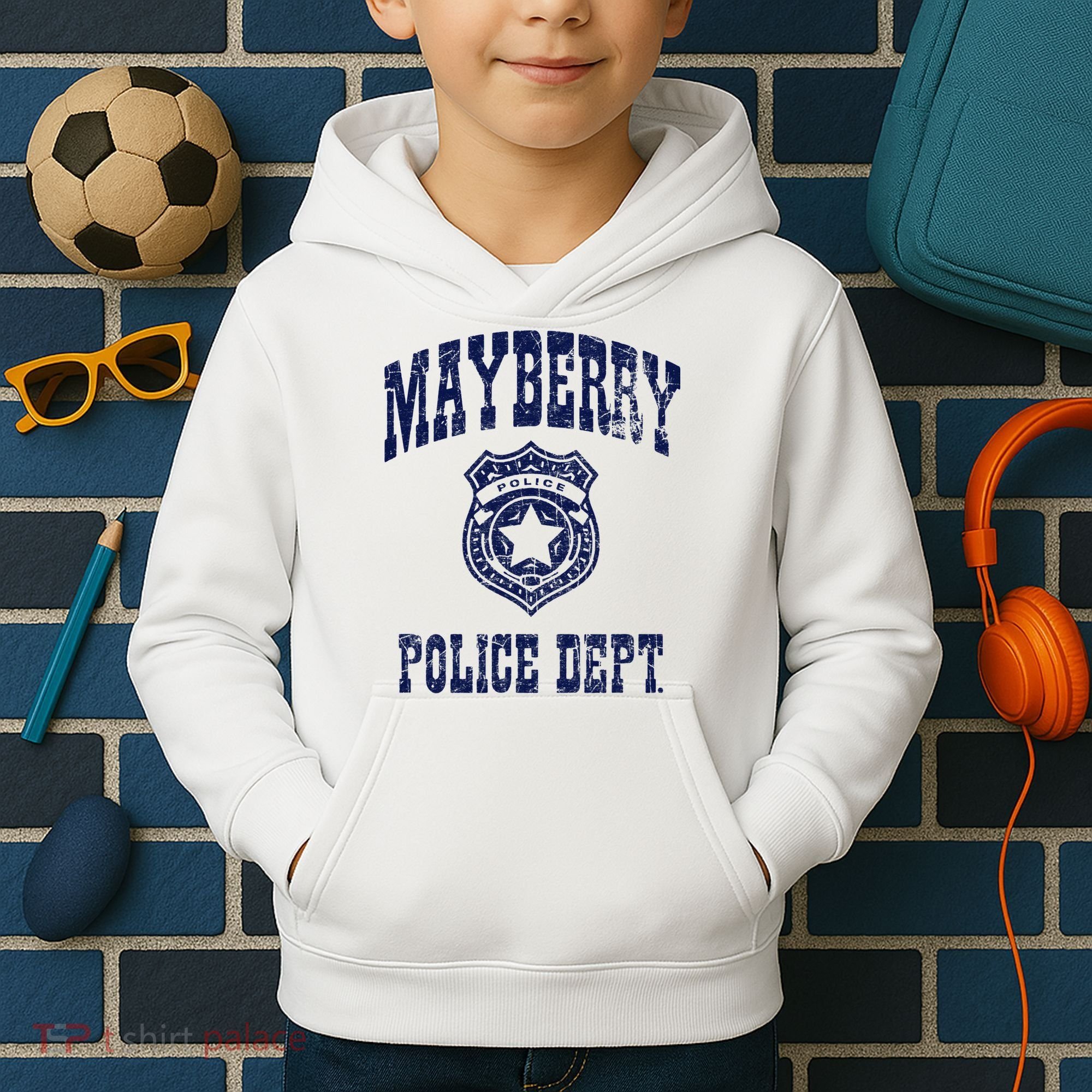 Mayberry Police Kids Hoodie