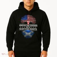 American Grown Scottish Roots Scotland Hoodie thumb 2
